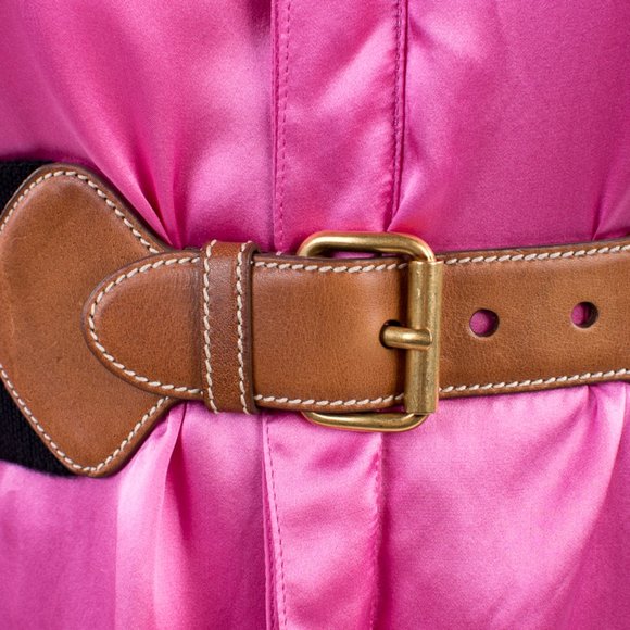 PRADA BLACK CLASSIC BELT | WOMENS SIZE 75CM - Picture 2 of 3